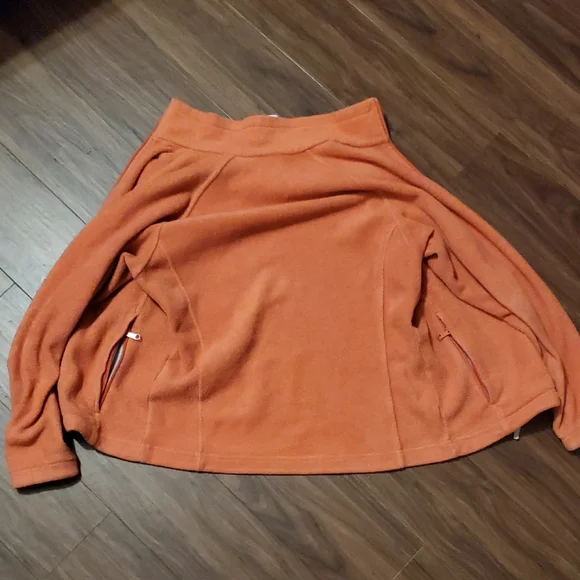Columbia Vibrant Orange Fleece Jacket - Picture 6 of 6